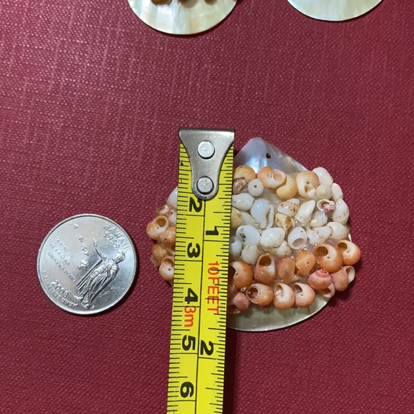 🖤HAWAII Ni’ihau shells artisan handmade jewelry set - Picture 3 of 9